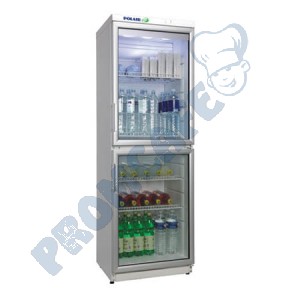 Холодильные шкафы со стеклянными дверьми POLAIR DM-135/2-Eco