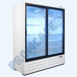Шкаф холодильный стеклянные двери-купе (0, +7)С Марихолодмаш Эльтон 1,4 купе    статика
