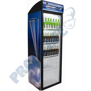 Шкаф холодильный среднетемпературный торговый стеклянные двери (0…+8) Интер Inter390Т-0,39С