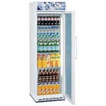 Холодильные шкафы с стеклянной дверью и канапе с подсветкой LIEBHERR   FKDv 4312