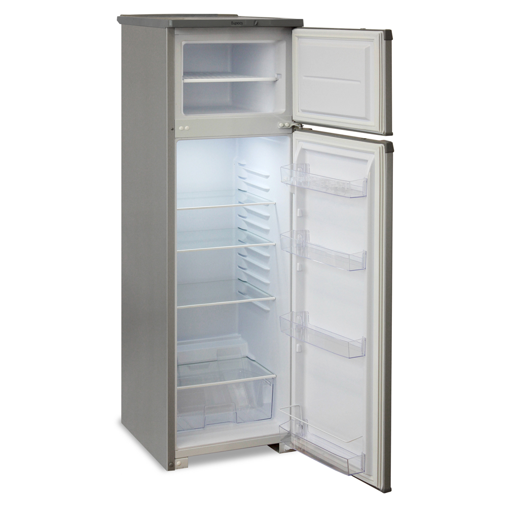 Холодильник Бирюса m120, металлик